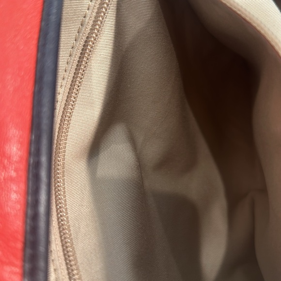 NWOT COACH Leather Colorblock Bleecker Bucket Crossbody/Shoulder Duffle Bag. - Picture 13 of 16